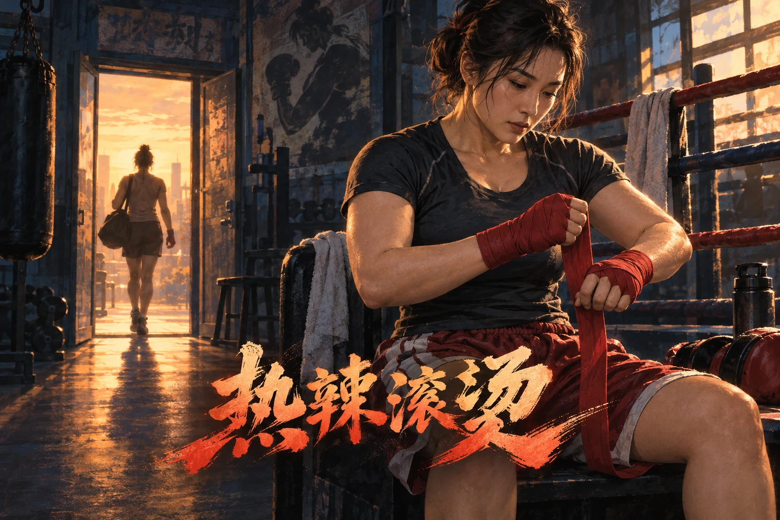 热辣滚烫主题封面
